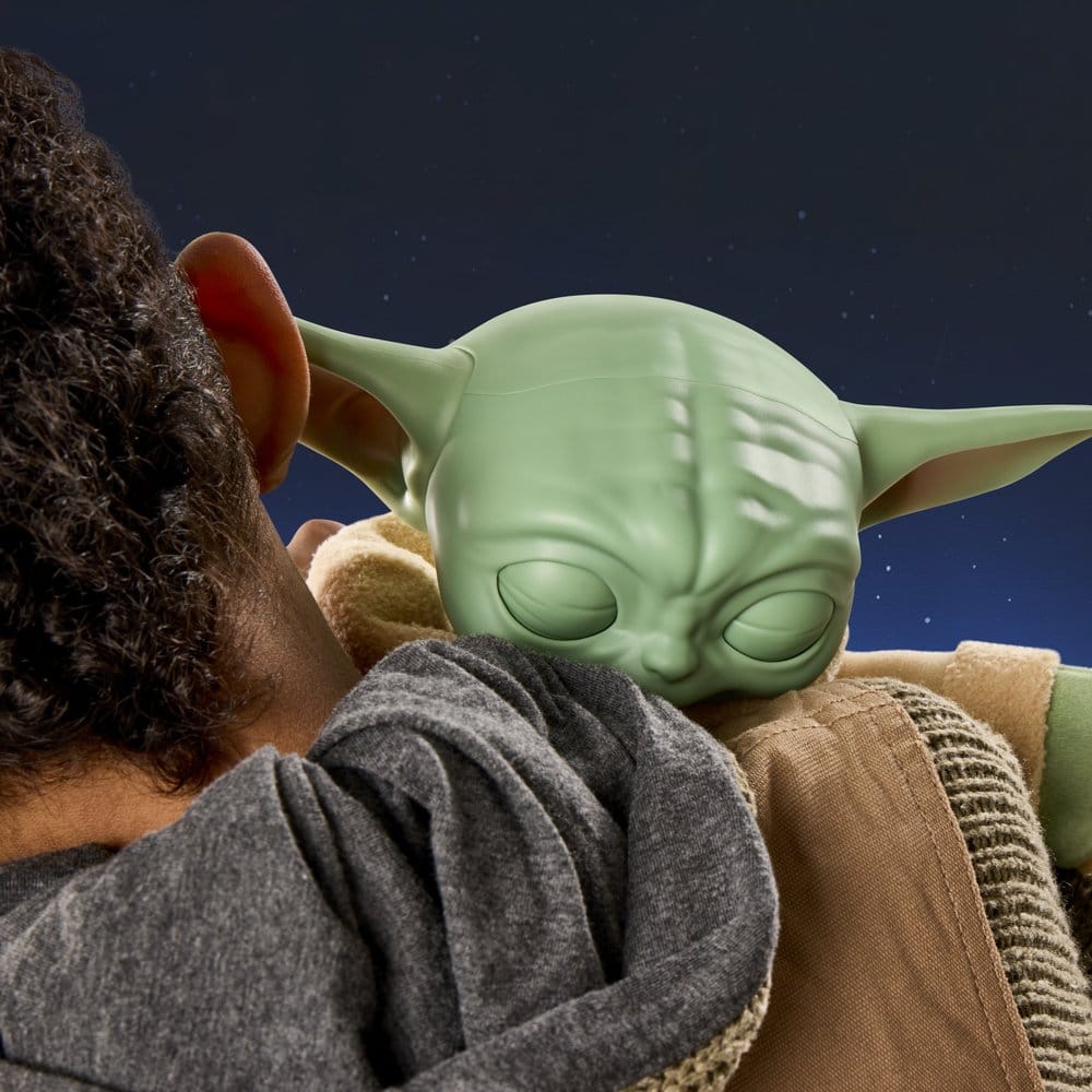 Star Wars Action Buddy Grogu 25 cm - Peluche interattivo Hasbro