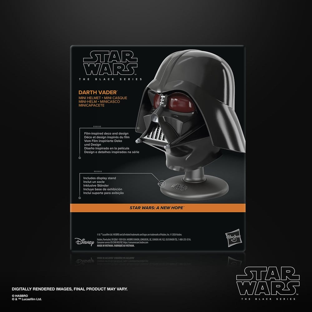 Star Wars The Black Series Mini Elmo Darth Vader 15 cm Hasbro