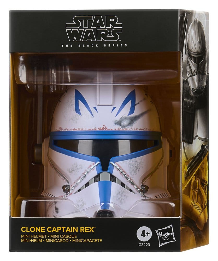 Star Wars: The Clone Wars The Black Series Mini Helmet Clone Captain Rex 15 cm Hasbro