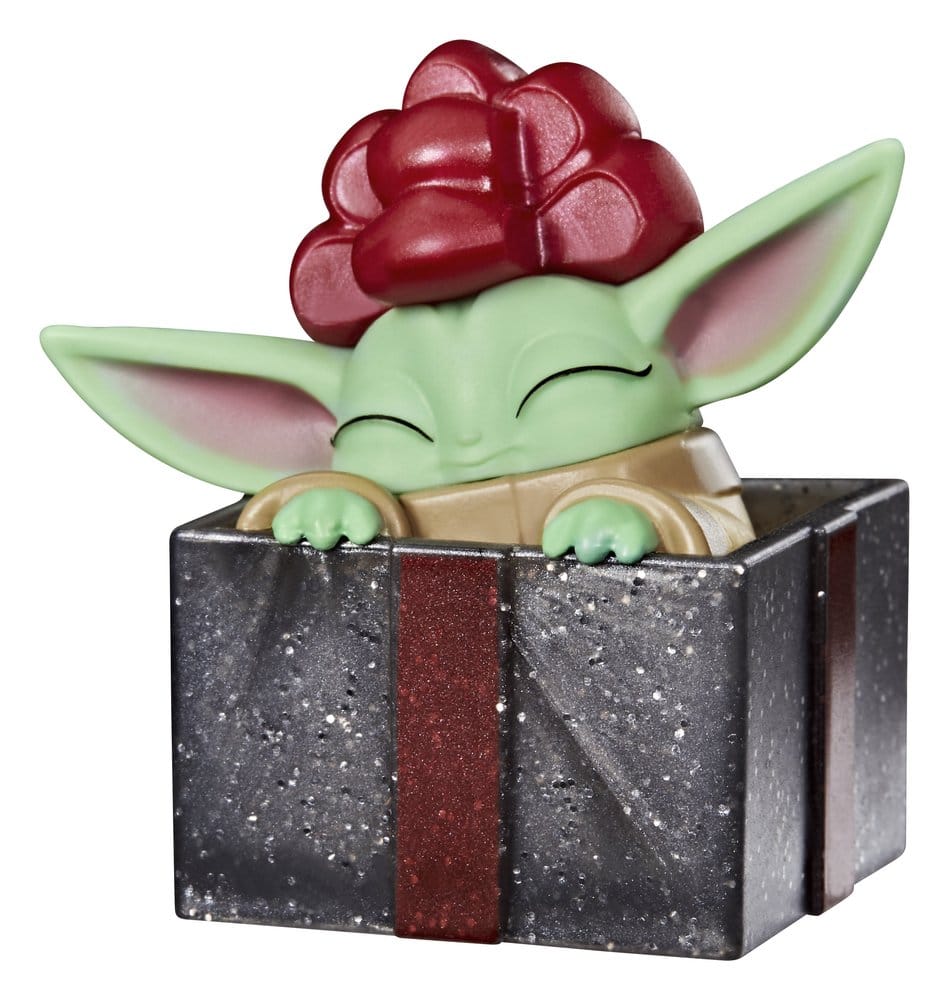Star Wars Mini Figures 4 cm Grogu Force Freeze Serie 2 Blind Box Display (24) - Hasbro