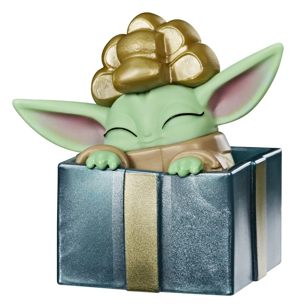 Star Wars Mini Figures 4 cm Grogu Force Freeze Serie 2 Blind Box Display (24) - Hasbro
