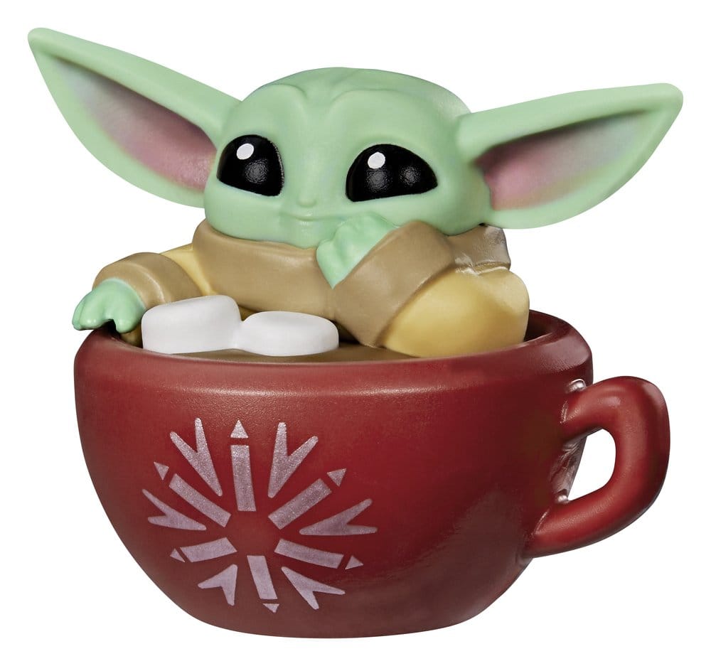 Star Wars Mini Figures 4 cm Grogu Force Freeze Serie 2 Blind Box Display (24) - Hasbro