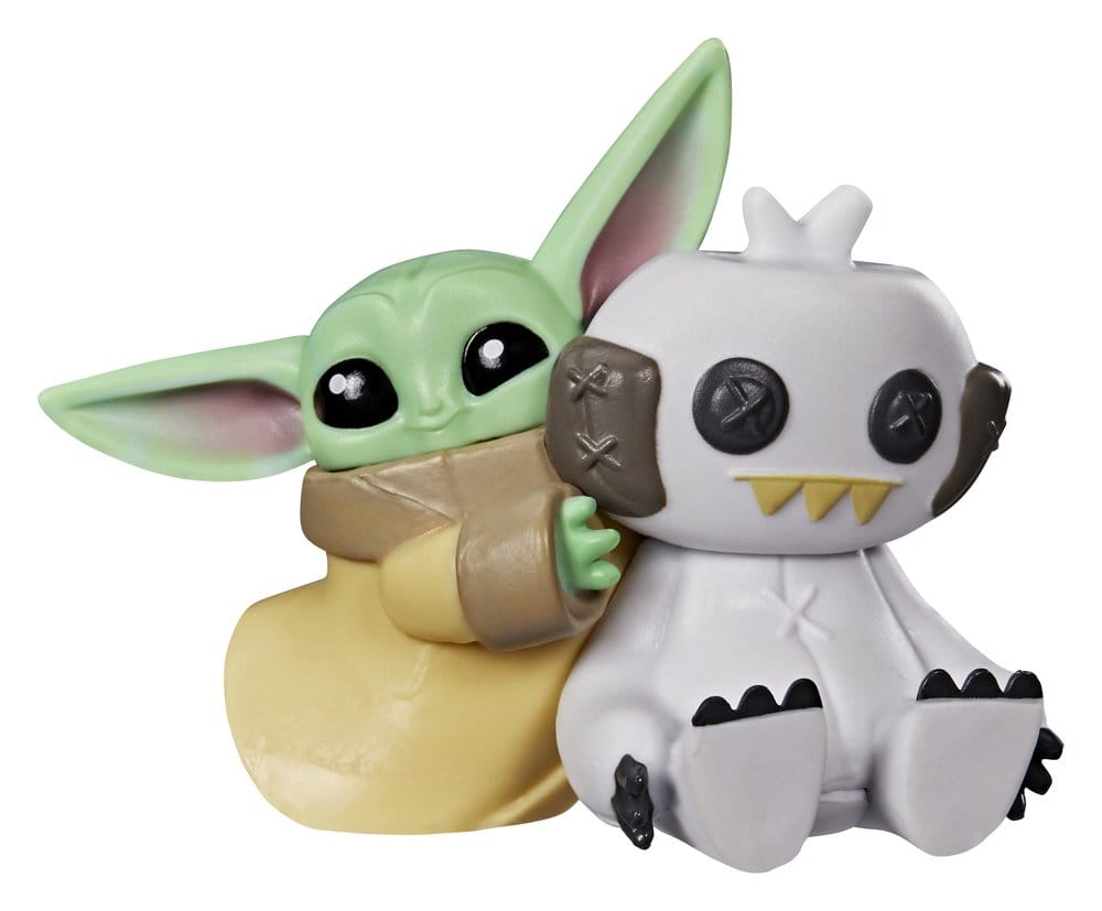 Star Wars Mini Figures 4 cm Grogu Force Freeze Serie 2 Blind Box Display (24) - Hasbro