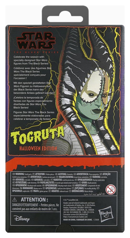 Star Wars The Black Series Action Figure Togruta (Halloween Edition) 15 cm Hasbro
