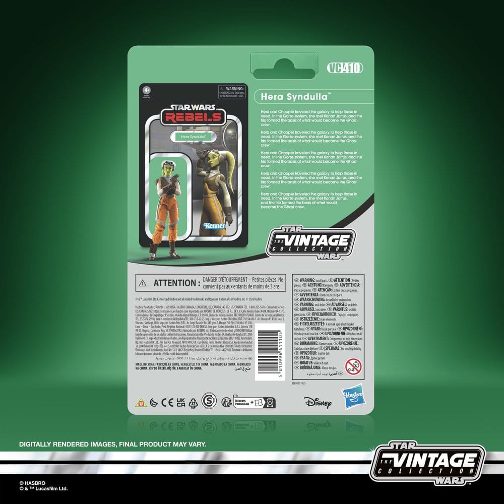 Star Wars Rebels The Vintage Collection Action Figure Hera Syndulla (Spectre-2) 10 cm Hasbro