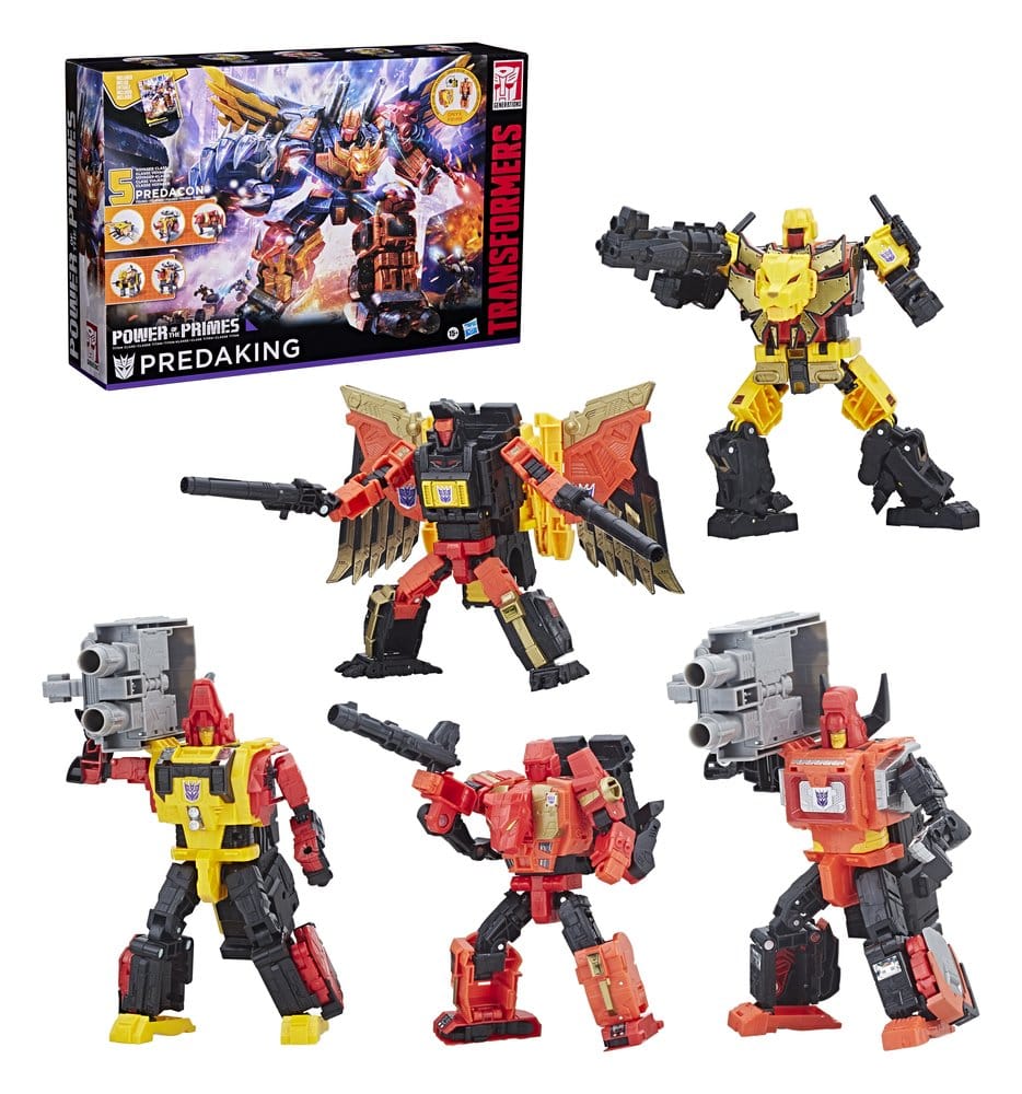 Transformers Power of the Primes Predaking Combiner Action Figure 45 cm