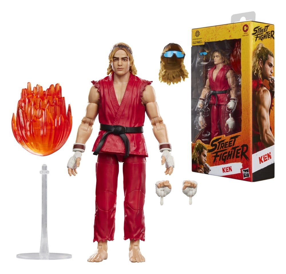 Action Figure Street Fighter Ken 15 cm Hasbro