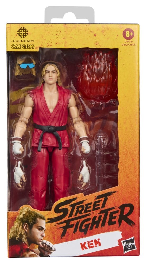Action Figure Street Fighter Ken 15 cm Hasbro