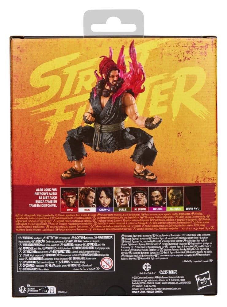 Action Figure Street Fighter Akuma 15 cm Hasbro