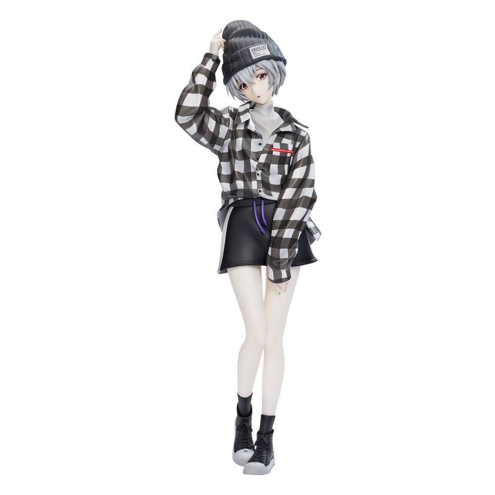 Neon Genesis Evangelion Statua PVC 1/7 Rei Ayanami Ver. Part 3 Radio Eva Colorazione Originale 26 cm