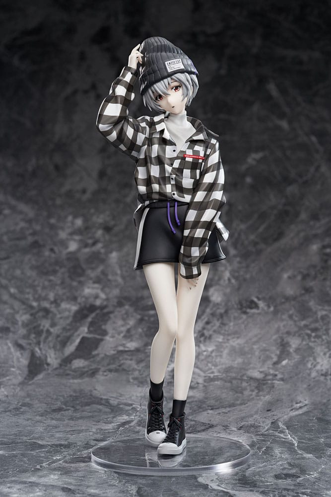 Neon Genesis Evangelion Statua PVC 1/7 Rei Ayanami Ver. Part 3 Radio Eva Colorazione Originale 26 cm