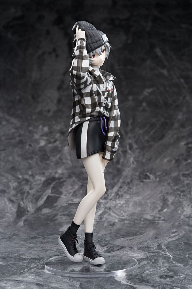 Neon Genesis Evangelion Statua PVC 1/7 Rei Ayanami Ver. Part 3 Radio Eva Colorazione Originale 26 cm