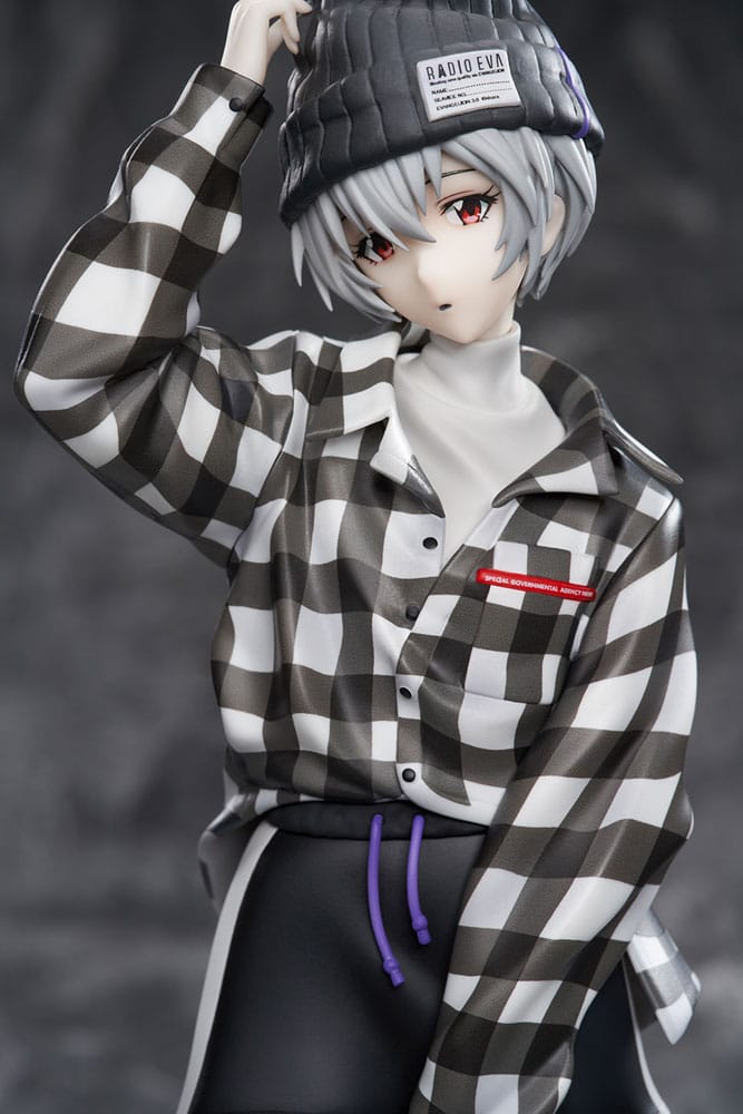 Neon Genesis Evangelion Statua PVC 1/7 Rei Ayanami Ver. Part 3 Radio Eva Colorazione Originale 26 cm