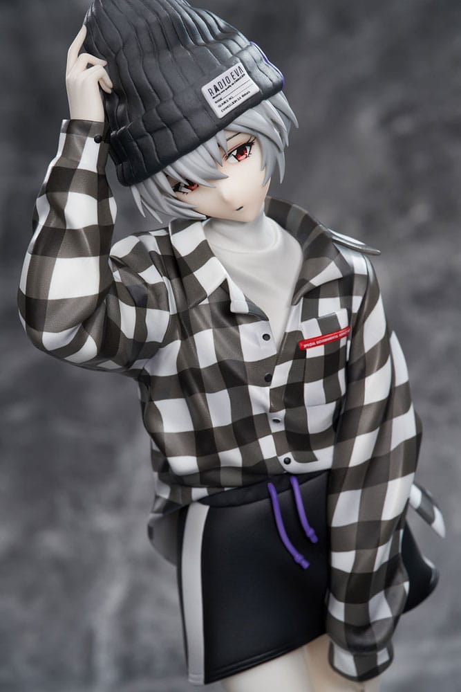 Neon Genesis Evangelion Statua PVC 1/7 Rei Ayanami Ver. Part 3 Radio Eva Colorazione Originale 26 cm