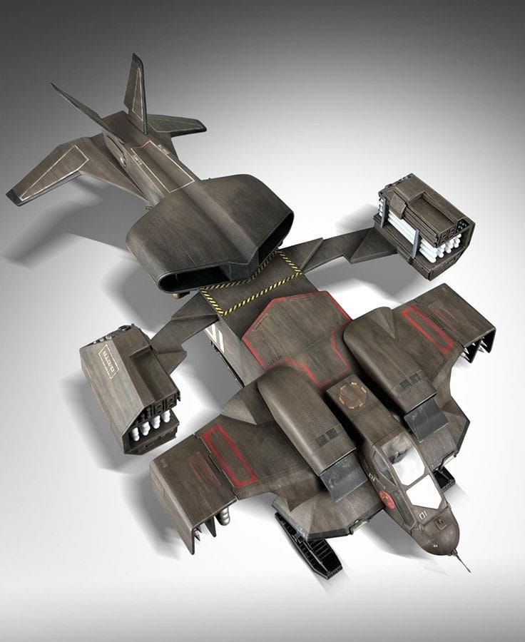 Aliens Replica UD-4 Cheyenne Dropship 61 cm Hollywood Collectibles Group