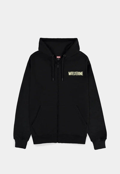 Felpa con cerniera Marvel Wolverine nera taglia XXL