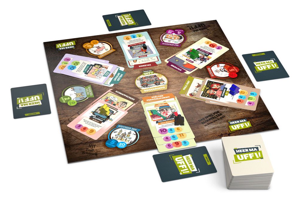 Heer Ma Uff!! Gioco da Tavolo – Edizione Tedesca, 2-4 Giocatori, 14+ Anni
