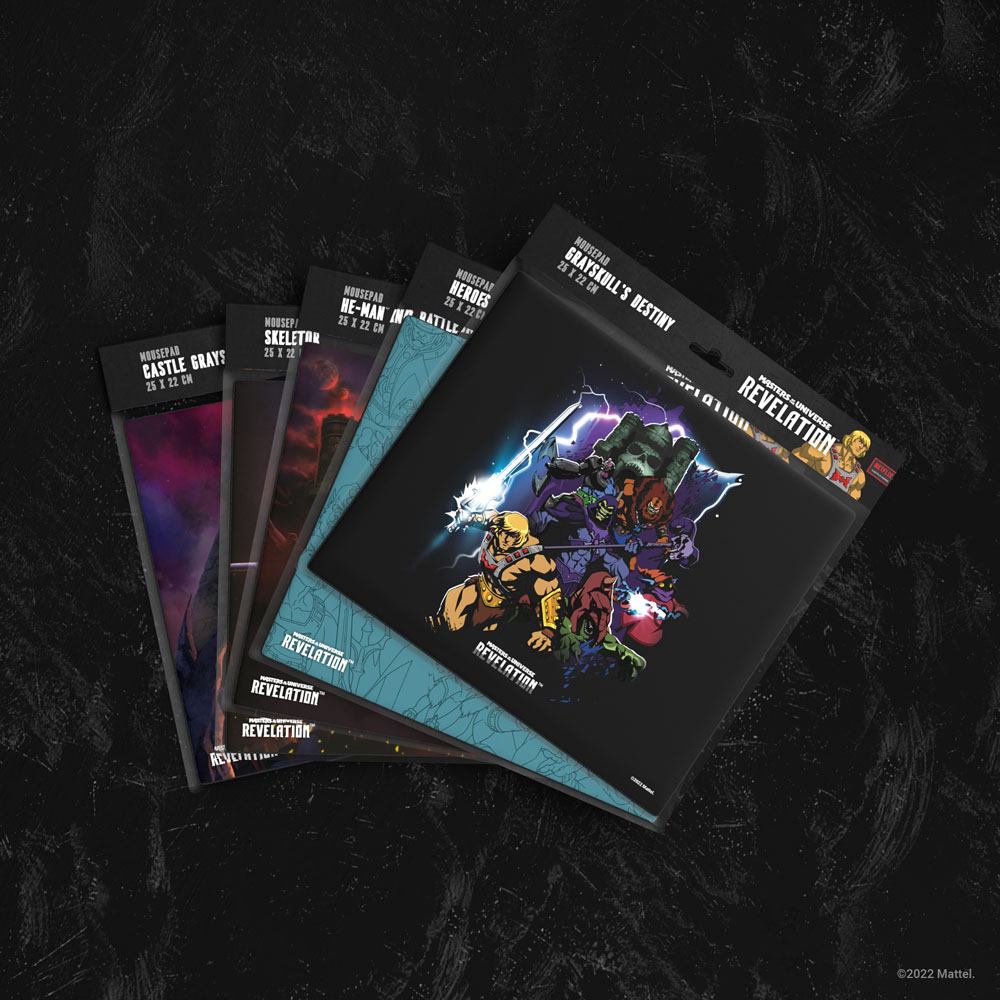 Masters of the Universe: Revelation – Tappetino per mouse Grayskull's Destiny 25x22 cm, heo Games