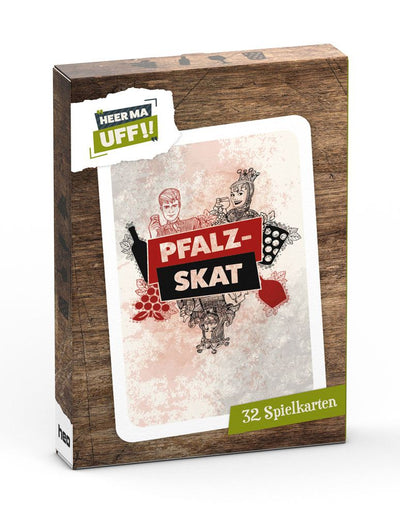 Mazzo di Carte Heer ma uff!! - Pfalz-Skat per Giochi con Mazzo Corto - heo Games