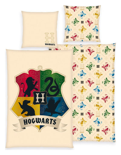 Harry Potter Biancheria da Letto Hogwarts 135 x 200 cm