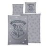 Harry Potter Duvet Set Grey 135 x 200 cm / 80 x 80 cm