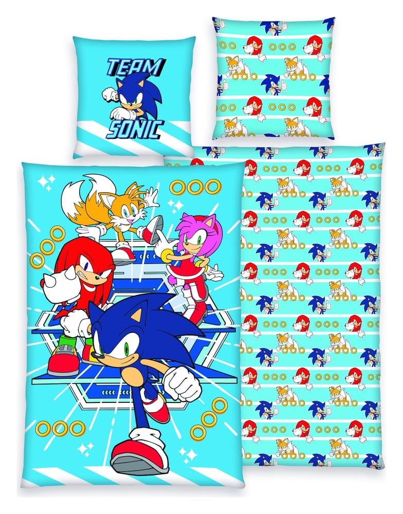 Lenzuola Sonic Team Sonic 135 x 200 cm