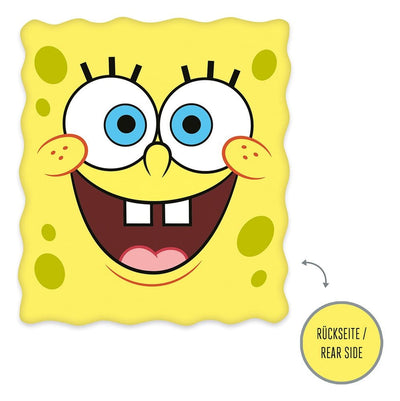 Cuscino SpongeBob a forma di testa 27 x 31 cm Herding