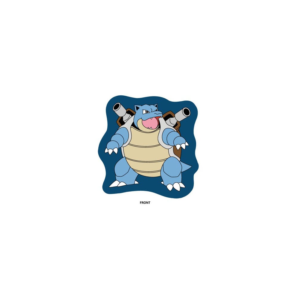 Cuscino Pokémon Blastoise 36 cm – Peluche Morbido Ufficiale