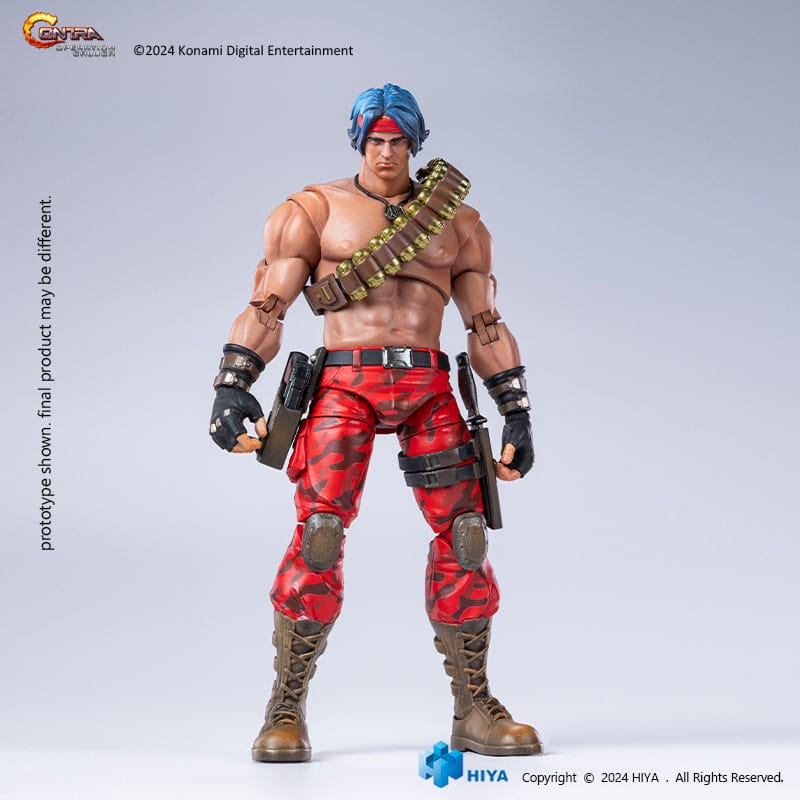 Contra: Operation Galuga Exquisite Basic Action Figure Lance Bean 16 cm - Hiya Toys