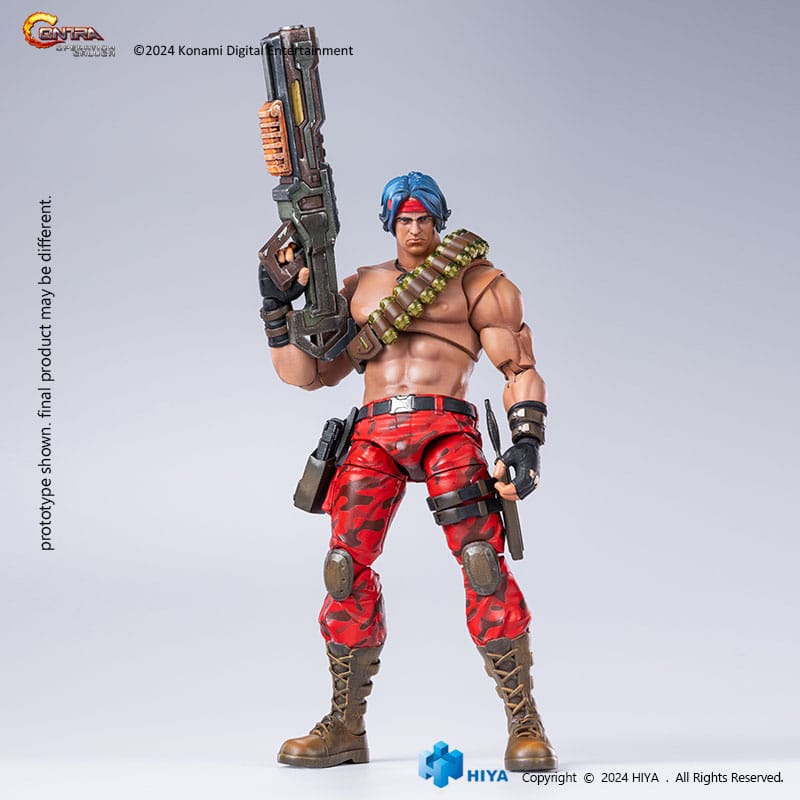 Contra: Operation Galuga Exquisite Basic Action Figure Lance Bean 16 cm - Hiya Toys