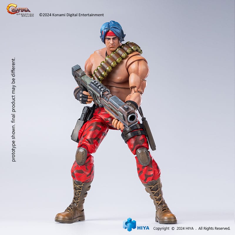 Contra: Operation Galuga Exquisite Basic Action Figure Lance Bean 16 cm - Hiya Toys