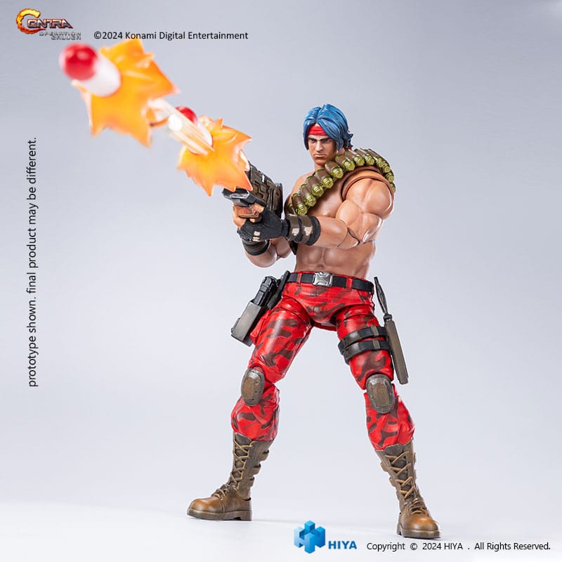 Contra: Operation Galuga Exquisite Basic Action Figure Lance Bean 16 cm - Hiya Toys