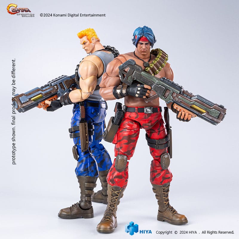 Contra: Operation Galuga Exquisite Basic Action Figure Lance Bean 16 cm - Hiya Toys