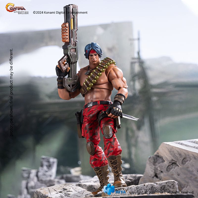 Contra: Operation Galuga Exquisite Basic Action Figure Lance Bean 16 cm - Hiya Toys