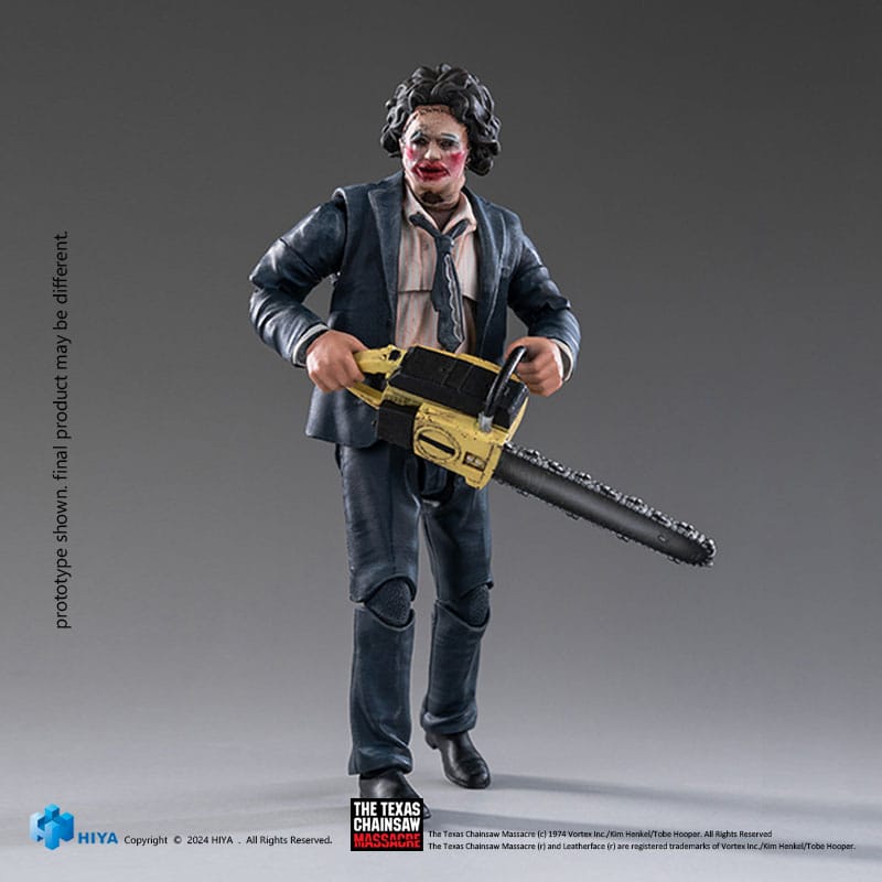 Hiya Toys Texas Chainsaw Massacre 1974 LeatherFace Pretty Woman Mask Action Figure 1/18 11 cm