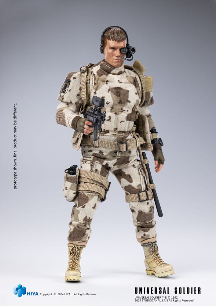 Universal Soldier Andrew Scott 1/12 Action Figure – Hiya Toys Exquisite Super Series