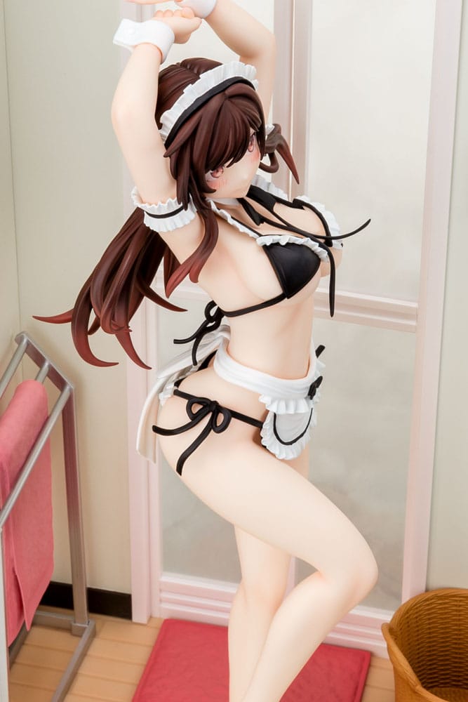 Rent-A-Girlfriend Statua in PVC 1/6 Chizuru Mizuhara Maid Bikini ni Okigae 30 cm Hakoiri Musume Inc.