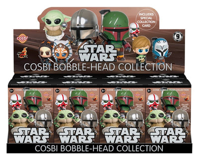 Star Wars Cosbi Mini Figure Serie 1 – Display da 8 buste cieche, 8 cm – Hot Toys
