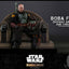Star Wars The Mandalorian: Boba Fett (Armatura Ridipinta) e Trono – Set da Collezione Action Figure 1/6, Edizione Speciale Hot Toys