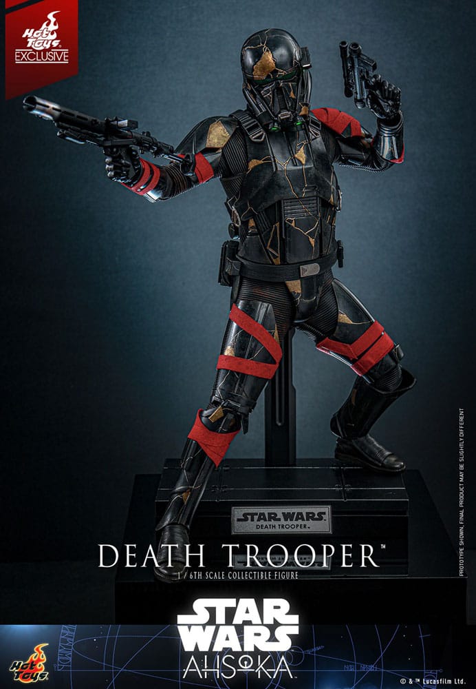 Star Wars Ahsoka Death Trooper Action Figure 1/6 Hot Toys Exclusive 31 cm