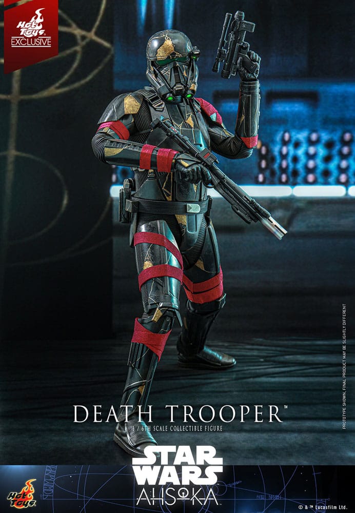 Star Wars Ahsoka Death Trooper Action Figure 1/6 Hot Toys Exclusive 31 cm