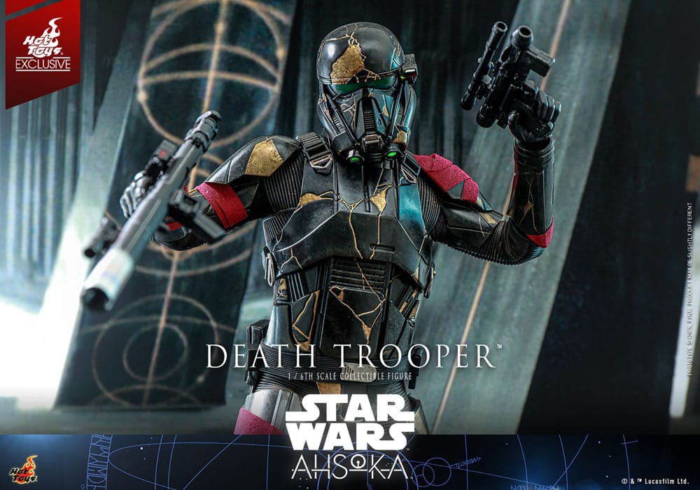 Star Wars Ahsoka Death Trooper Action Figure 1/6 Hot Toys Exclusive 31 cm