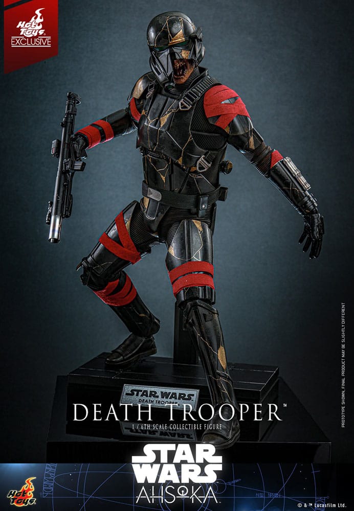 Star Wars Ahsoka Death Trooper Action Figure 1/6 Hot Toys Exclusive 31 cm