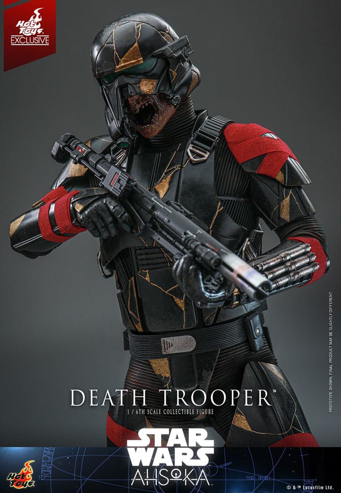 Star Wars Ahsoka Death Trooper Action Figure 1/6 Hot Toys Exclusive 31 cm
