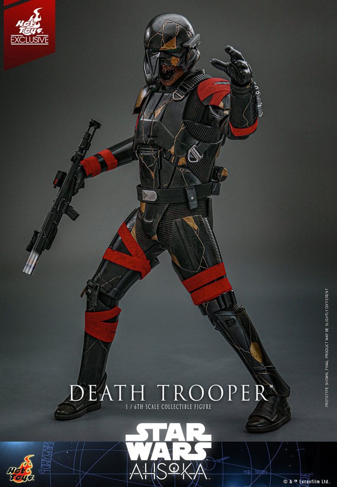 Star Wars Ahsoka Death Trooper Action Figure 1/6 Hot Toys Exclusive 31 cm