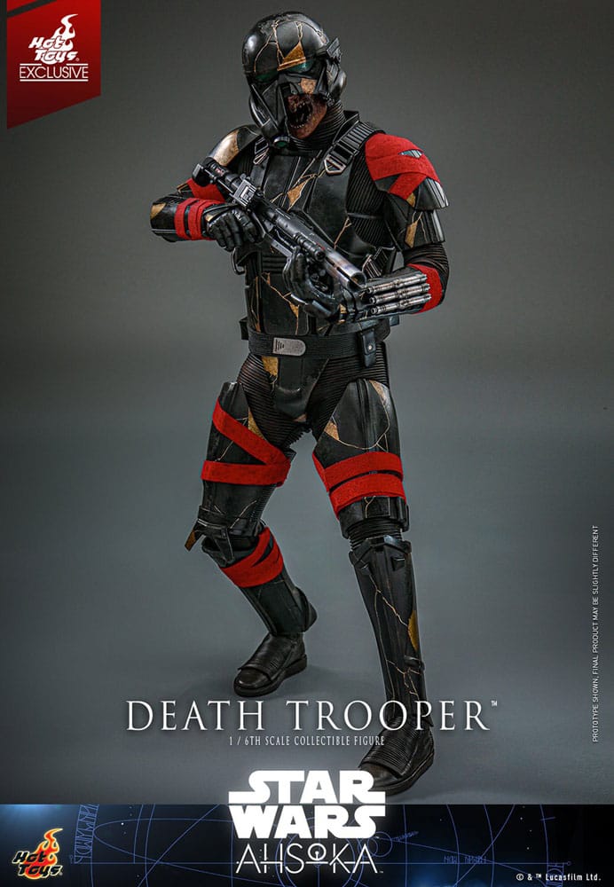 Star Wars Ahsoka Death Trooper Action Figure 1/6 Hot Toys Exclusive 31 cm