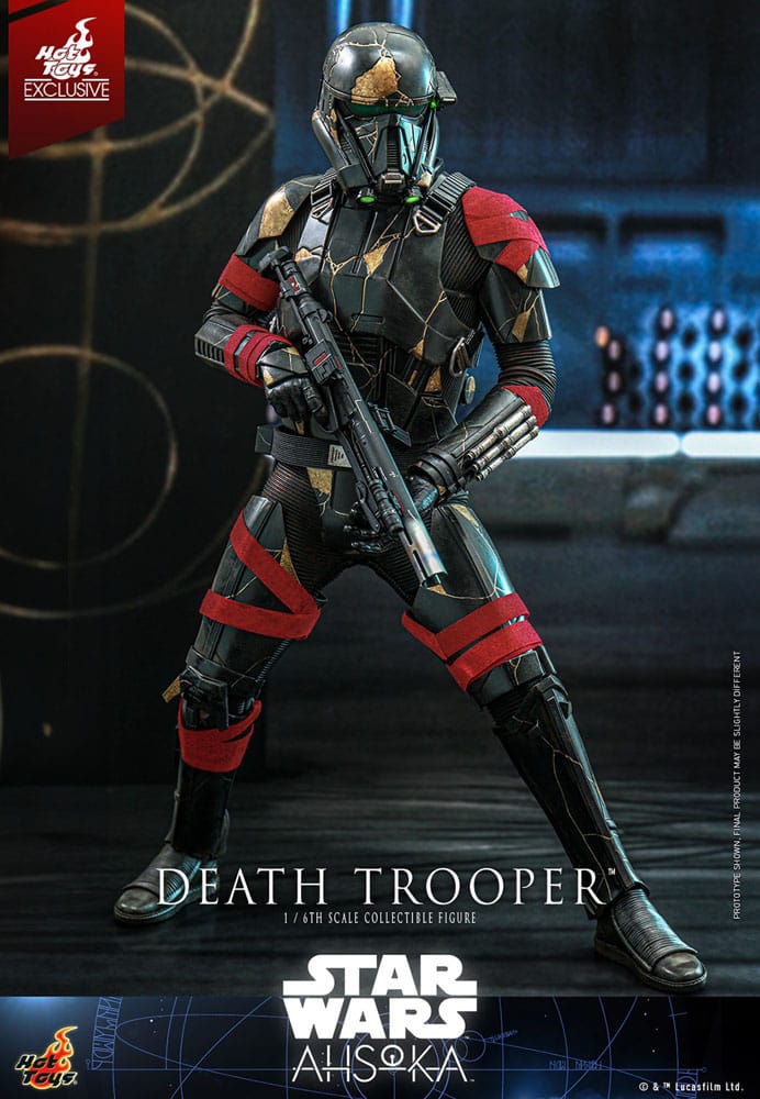 Star Wars Ahsoka Death Trooper Action Figure 1/6 Hot Toys Exclusive 31 cm