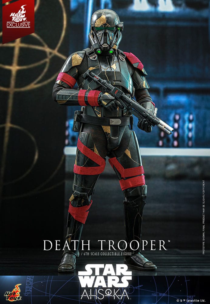 Star Wars Ahsoka Death Trooper Action Figure 1/6 Hot Toys Exclusive 31 cm