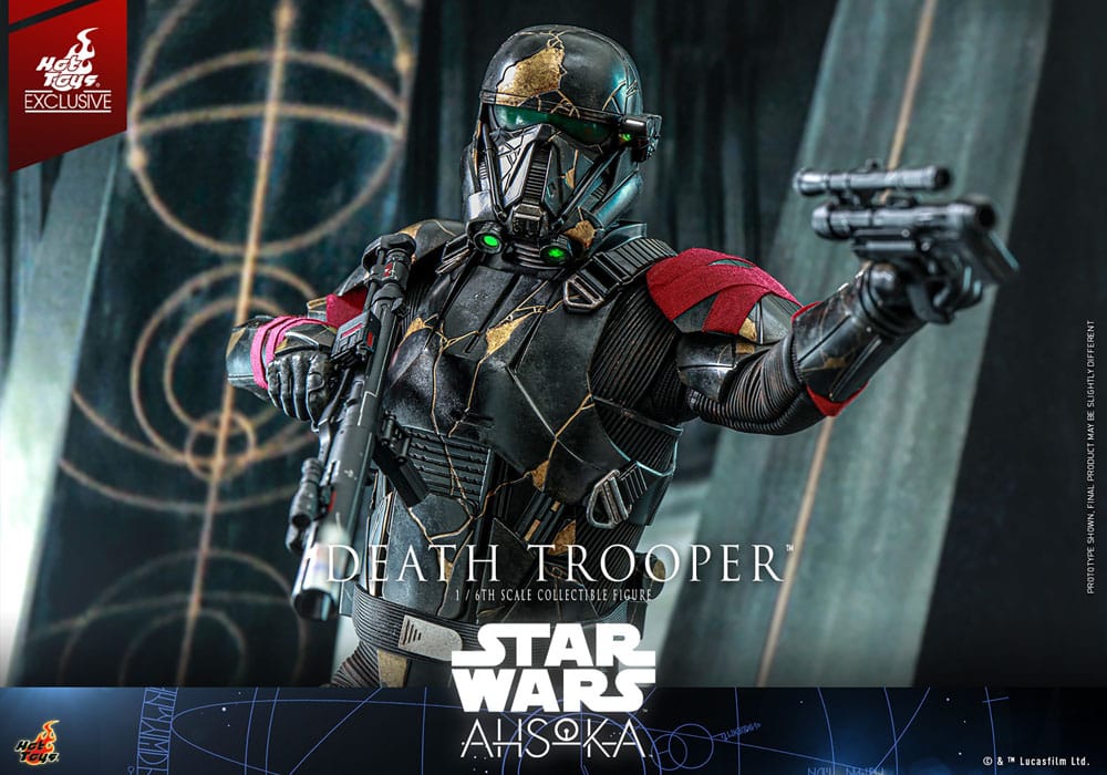 Star Wars Ahsoka Death Trooper Action Figure 1/6 Hot Toys Exclusive 31 cm