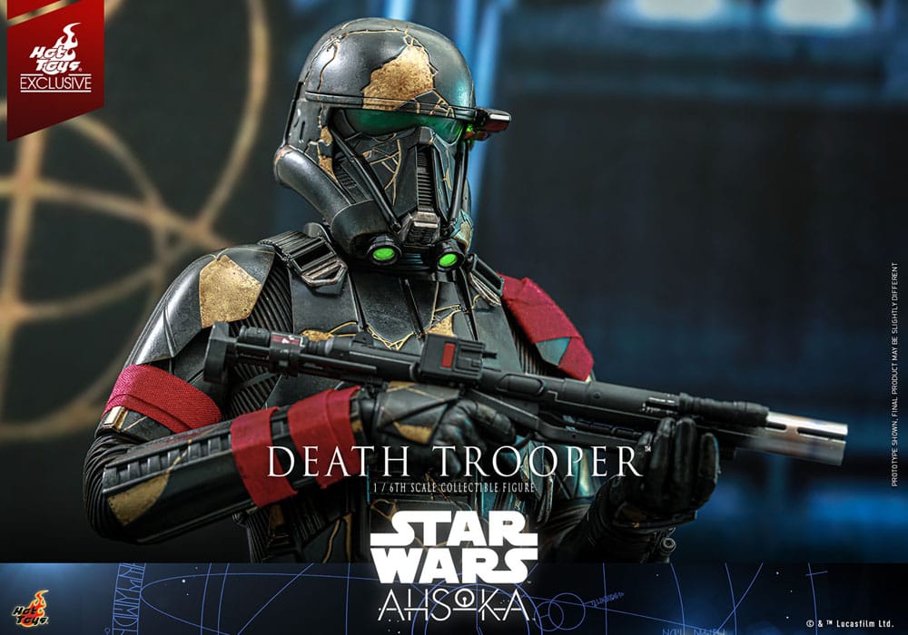 Star Wars Ahsoka Death Trooper Action Figure 1/6 Hot Toys Exclusive 31 cm